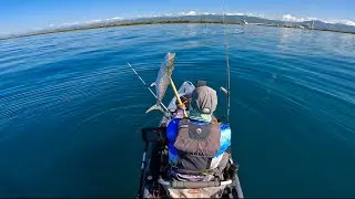 &ldquo;Pescando gigantes sierras en kayak en Puerto Rico&rdquo;