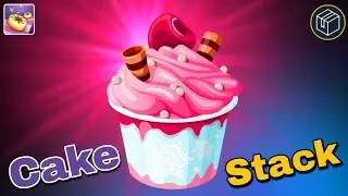 Cake Stack All Levels Gameplay Android iOS (Level 19) Max Level Mobile Games