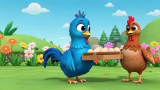 🐔🐓Do Shararti Murgiyan Ki Kahani |Hindi Poem DuraTv Kids Channel | Nursery Rhymes Hindi Rhymes