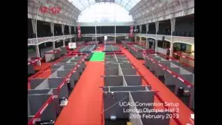 Formula Exhibitions Ltd - Build up time lapse London Olympia