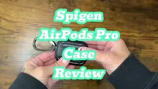 Spigen Rugged Armor Designed for AirPods Pro 2nd Generation Case 2022/2023 Cover with Carabiner