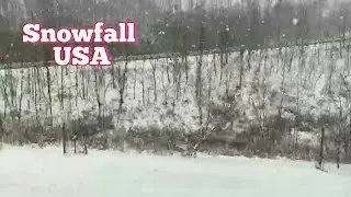 Snowfall in USA 2020