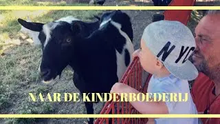 Naar de kinderboerderij  #vloggen met ellen