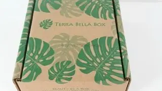 Terra Bella Box September 2015 Unboxing - Coupon + Giveaway @TerraBellaBox