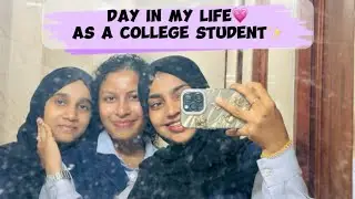 എന്റെ അടിപൊളി കോളേജ് ദിവസം💗day in my life as a college student✨Happy college days started here😍