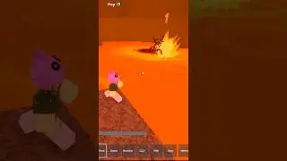 The deer is volcano tonight 🦌 🌋 #roblox #robloxgames #99nights #shorts