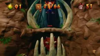 Crash Bandicoot 3 Warped (Bone Yard) - Secret Gem Boo Yaa!