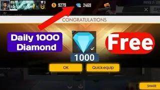 How to get free diamonds in free fire || without paytm || 100%WORKING TRICK ||
