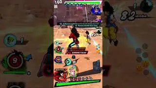 Monkey Rampage #dbz #dragonballz #dragonball #dbl #dblegends #anime #gaming #pvp #shorts
