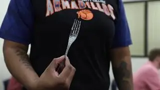 Whipped Cream made with a fork
