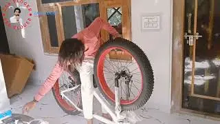Fat Bike Unboxing.At home.#roadking84.