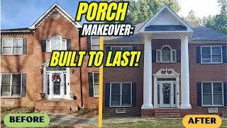 DIY Porch Makeover: How to Build Custom Columns for Major Curb Appeal