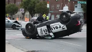 NEW Police Car Crash 2018 HD