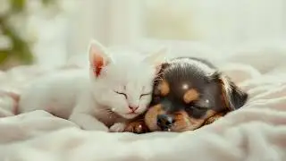 Peaceful Rescue Pet Music - Separation Anxiety Help to Promote Deep Sleep