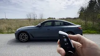 Keyfob tricks in the BMW i4 (and how to set them up)