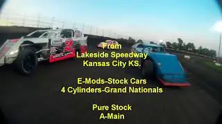 Lakeside Speedway 6 29 18 Pure Stock E Mods 4 Cylinders Nationals Mains