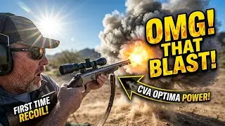 Shooting the CVA Optima for the First Time | Muzzleloader Range Test