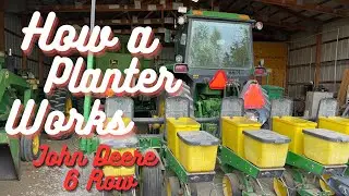 John Deere 6 Row&mdash;Setting up our Planter!!