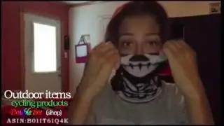 Motorcycle Face Masks Skull Mask Half Face Review