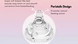 Evorie Wide Neck Baby Bottle Teats -
