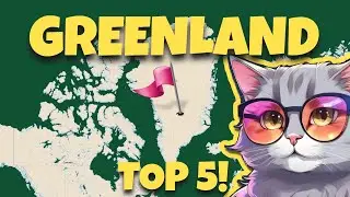 Greenland Top 5 | American English School For Kids - Cool Cat World