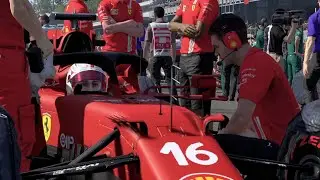 F1 2021 - Charles Leclerc Mexico GP 25% laps - Gameplay