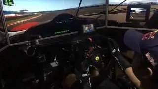 Ferrari 458 Custom Sim Wheel - Silverstone GP Track - Assetto Corsa