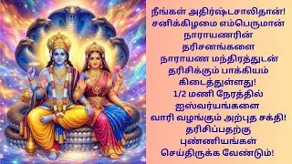 நீங்கள் அதிர்ஷ்டசாலிதான்! சனிக்கிழமை எம்பெருமான் ஸ்ரீநாராயணரின் தரிசனங்கள்! நாராயண மந்திரத்துடன்!