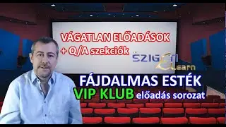 Ingyenes online előadás - A Fájdalmas Esték sorozat