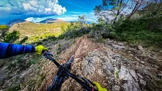 RAW MTB POV &mdash; Super Enduro Benidorm (Puig Campana) &mdash; Spanish Winter