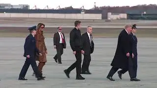 Look At Barron Trump!! WOW..He's So Grown! 11-26-2019