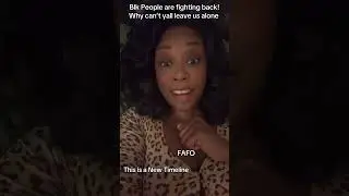 Leave blk people alone FAFO #blackfatigue #shorts #viralvideo #lovejones