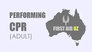 Performing CPR on an adult casualty - First Aid Oz