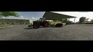 Mal&yacute;P&eacute;ťa   Loesshueggelland FS22 Krone Premos 5000 jedeme senn&eacute; granule na na&scaron;&iacute; louce