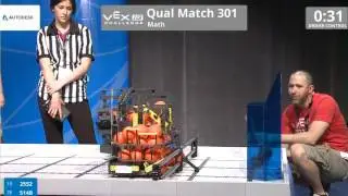 VEX Worlds 2016 - VEXIQ Middle School - Math - Qual 301 (2552 514B) 121