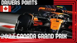 🔴 Driver Standings Update | Pre-Canada Grand Prix 2024 | Formula 1 Championship Points #f1 #drivers