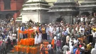 Former PM Marichman Singh Shrestha's last rites