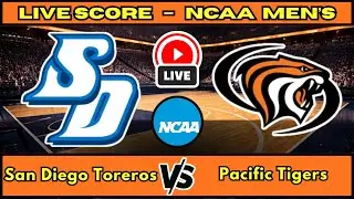 🔴 San Diego Toreros vs Pacific Tigers | NCAA Men&rsquo;s Basketball | Live Score Update Jan 10
