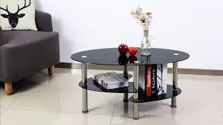 Nidouillet 3 Tier Tempered Glass Table Installation Video | AB026