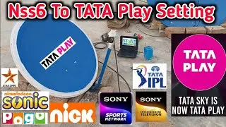 How To Set Tata Play On 2fit Dish | Nss6 95e To Move Tata Sky 83e Setting | @83e Working On NaShare