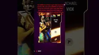Madden 23 Golden Ticket Mike Vick walk off pull!!! 💯🔥🔥🔥🤑 #gaming #nfl #giveaway #madden23