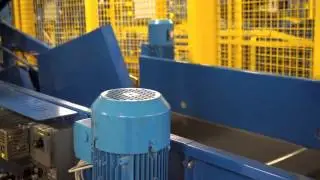 Bags as they move through the SAN conveyor belt system