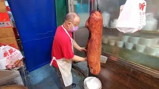Crispy Roast Pig #Suckling-pig Hongkong StreetfoodCrispy #RoastGoose b#RoastedDuck #deepseek #grok4