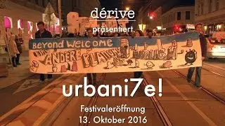 urbani7e! Festivaler&ouml;fnung vom 13. Oktober 2016