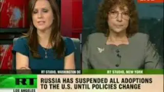 Russia halts adoptions to the U.S.--excellent video