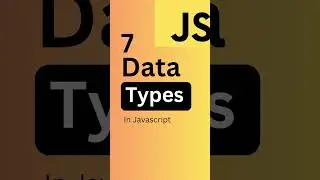 Data types in Javascript | Beginner 2023