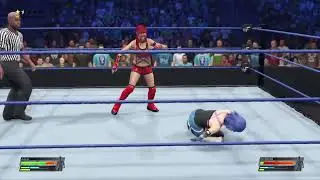 WWE 2K22 Aqua Vs Blossom