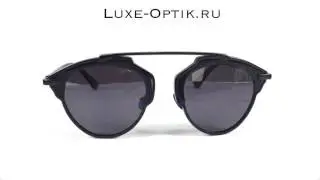 Видео обзор Dior So Real Black Frame Murcury Lens B1MY9