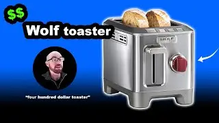 Wolf Gourmet Toaster [with Red Knob]