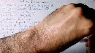EXERCICES CORRIGÉS VECTEUR ET TRANSLATION 2ÈME ET 3EME ANNÉE DU COLLÈGE